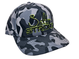Blackout Camo Performance Hat (Chartreuse Accents)