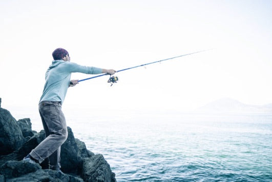 best fishing pole for saltwater pier and surf casting Temple Fork Outfitters Tactical Surf Spinning Rod