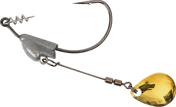 Owner Flashy Swimmer Gold Willow Blade 6/0 3/8oz.  5164G-066 - American  Legacy Fishing, G Loomis Superstore