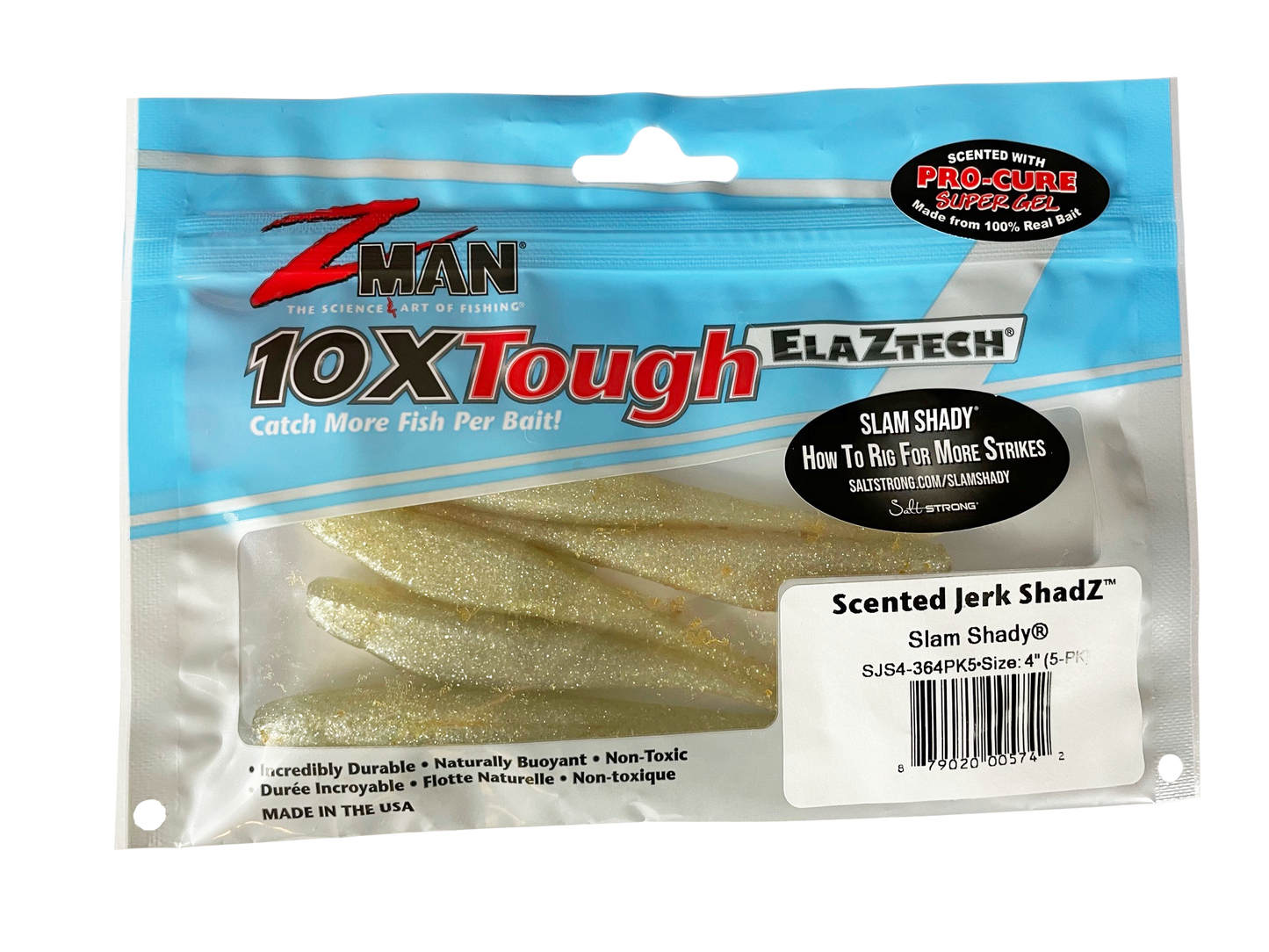 Z-Man Slam Shady Scented Jerk ShadZ