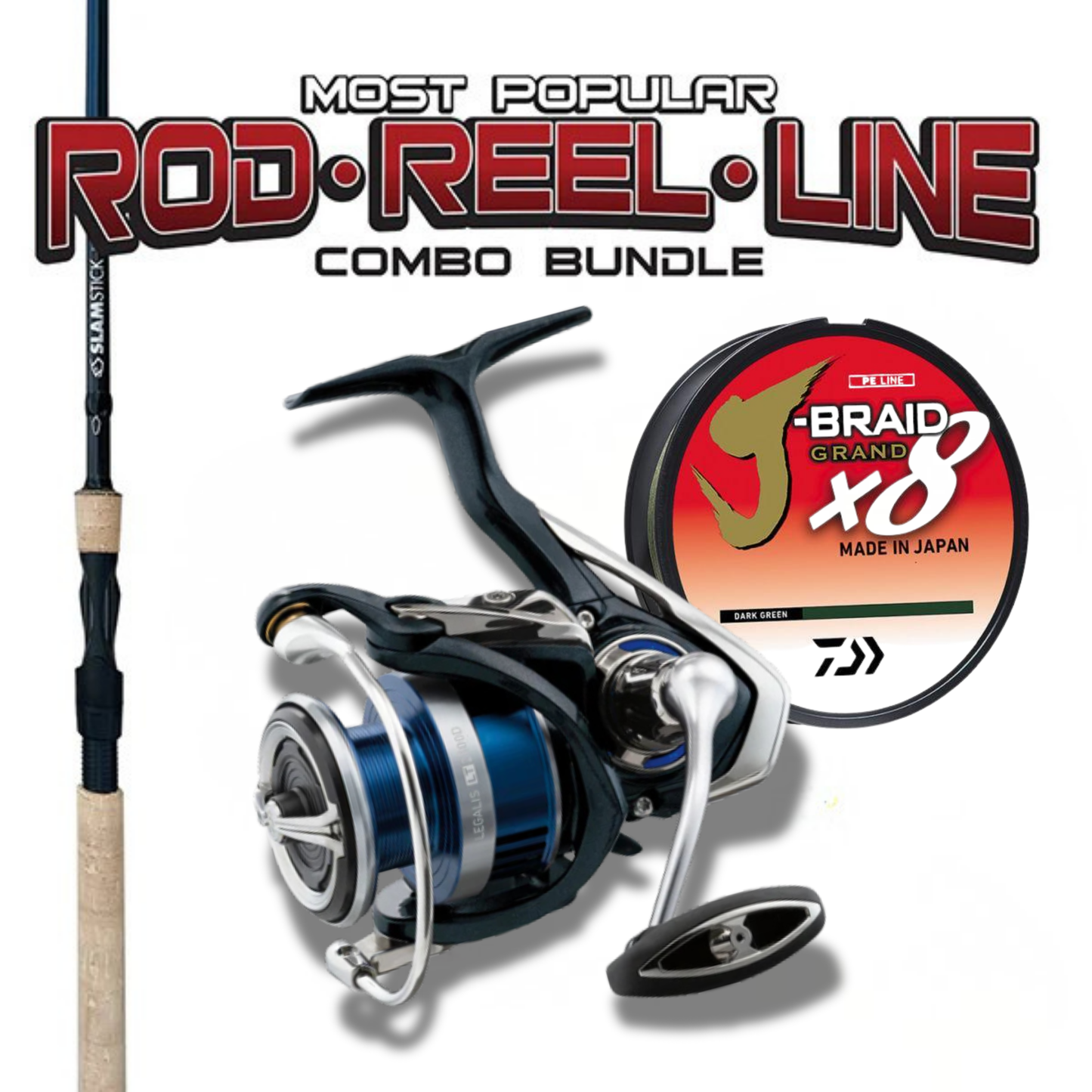 Most Popular Inshore Rod, Reel, & Line Combo [Slam Stick]