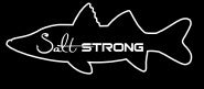 Salt Strong Fish Outline Decals