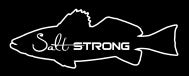 Salt Strong Fish Outline Decals