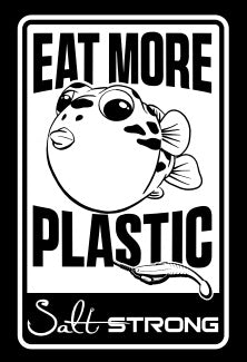 Salt Strong Eat More Plastic Decal