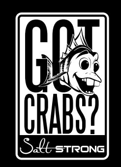 Salt Strong Got Crabs Decal