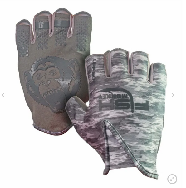 Fish Monkey Fishing Glove FM18-REDFISH-S Stubby Guide Glove SMALL UPF 50+ A7 eBa Fish Monkey Fishing Glove FM18-REDFISH-S Stubby Guide Glove SMALL UPF 50+ A7 eBa