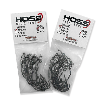 Hoss Helix Hooks Salt Strong Hoss Helix Hooks Salt Strong