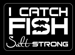 Salt Strong I Catch Fish Decal