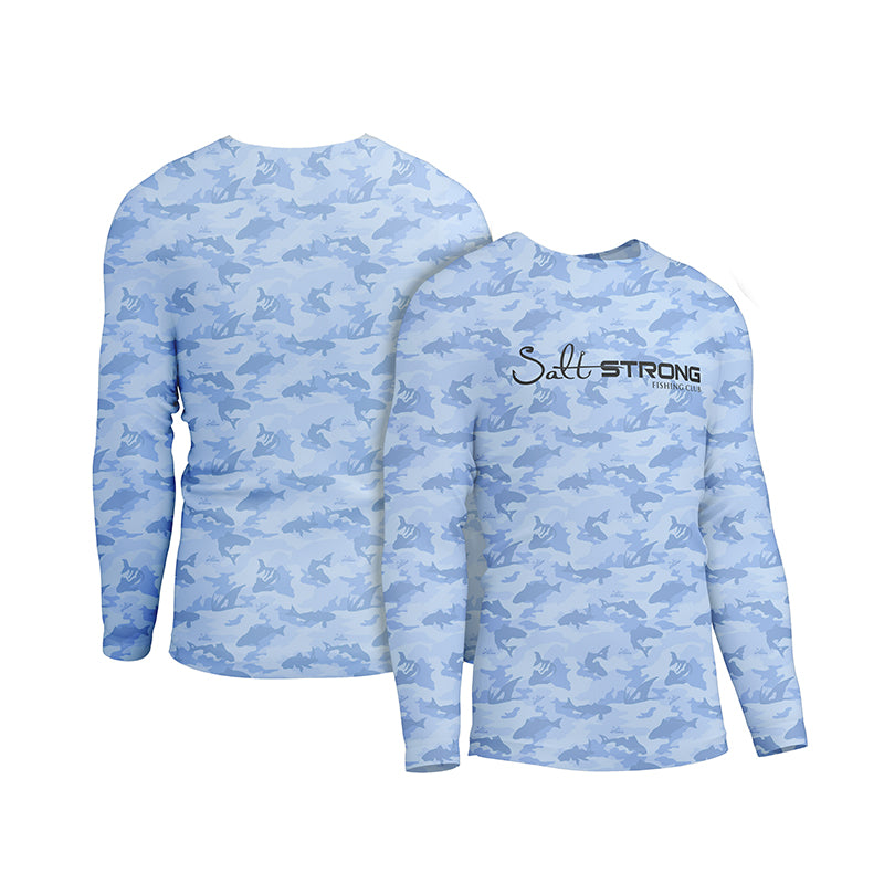 Sky Camo Performance Solar Shirt - Mens