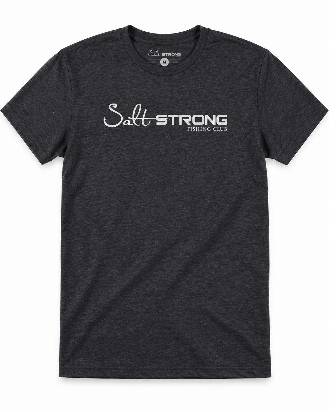 Salt Strong Fishing Club Charcoal T-Shirt