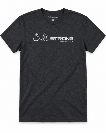 Salt Strong Fishing Club Charcoal T-Shirt
