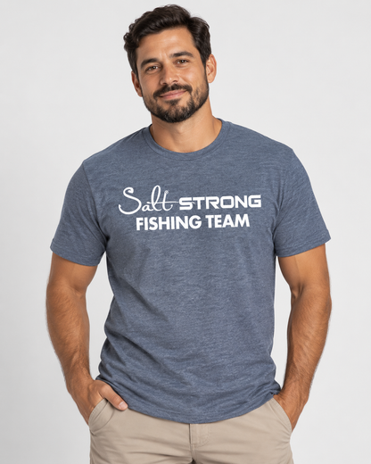 Salt Strong Fishing Team Grey T-Shirt