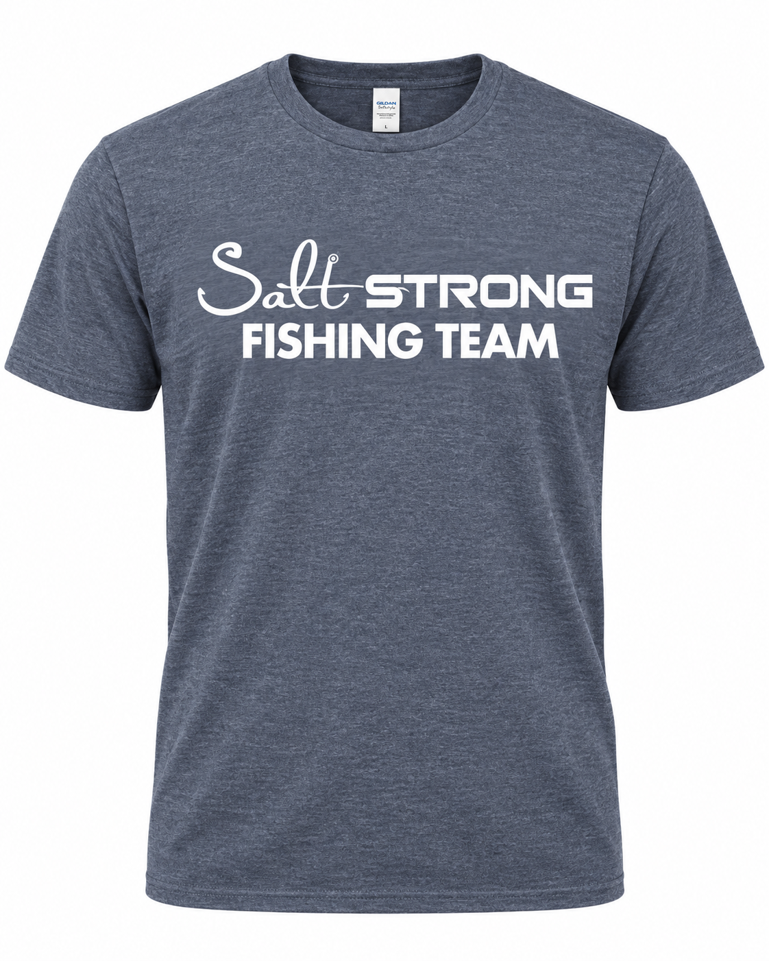 Salt Strong Fishing Team Grey T-Shirt
