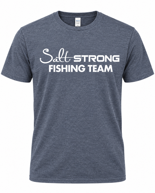 Salt Strong Fishing Team Grey T-Shirt