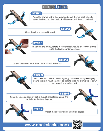 DocksLocks Rod & Reel Lock