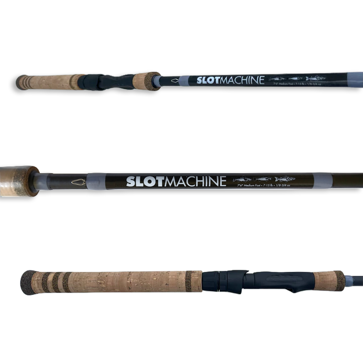 Premium Performance Rod, Reel, & Line Combo [Slot Machine]