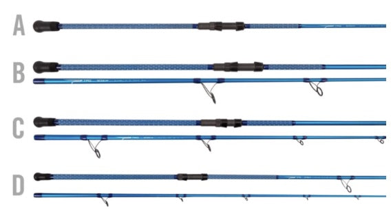 TFO Tactical Surf Spinning Rods