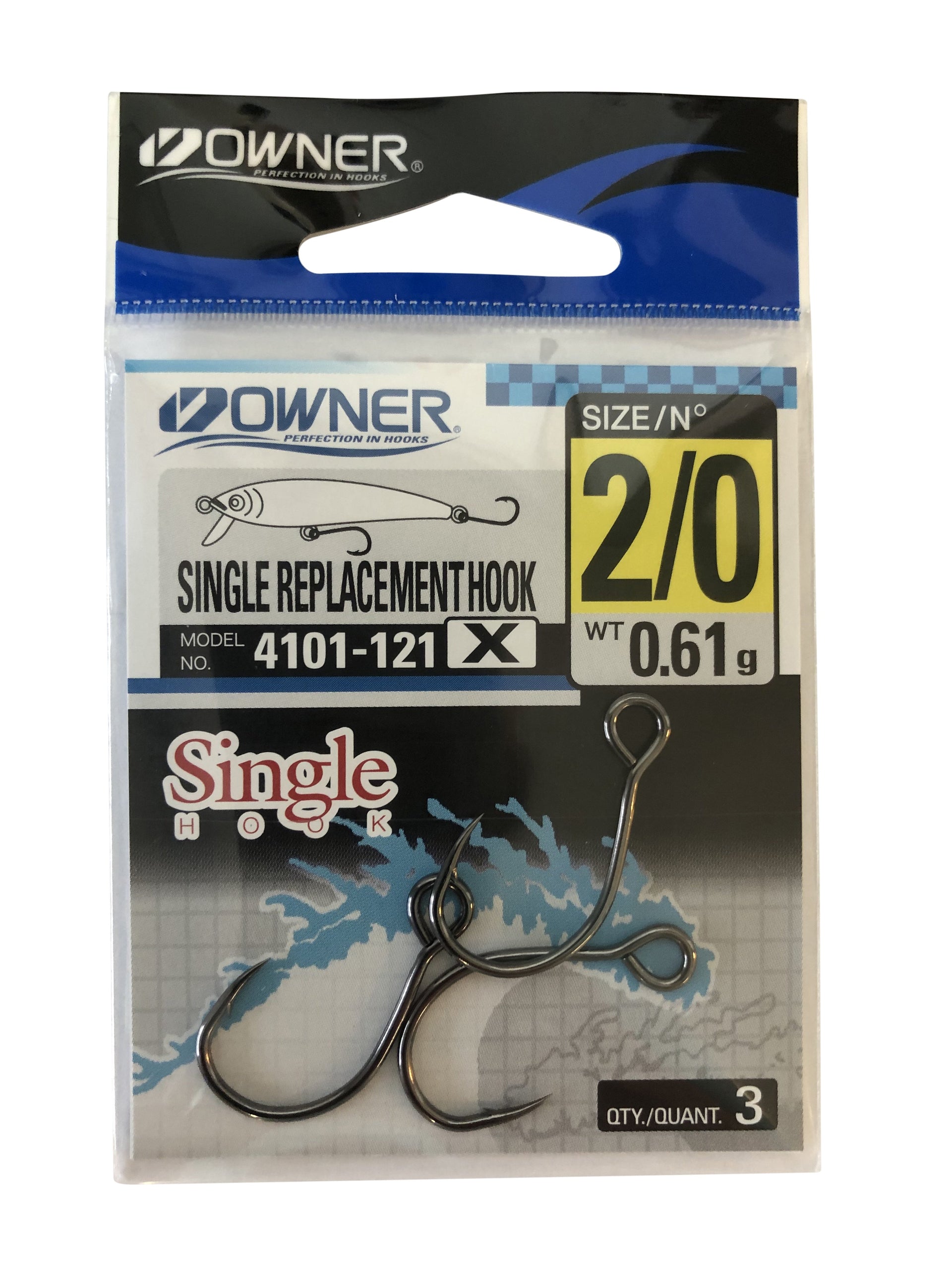 custom fishing hook manufacturers Owner Single Replacement Hook