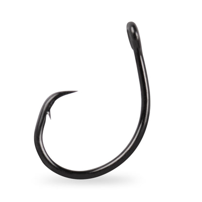 evil fish hooks Mustad Demon Perfect Circle Hook In-Line 1x Fine – Salt Strong