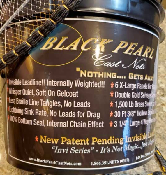 Black Pearl Invi Cast Net Series Black Pearl Invi Cast Net Series