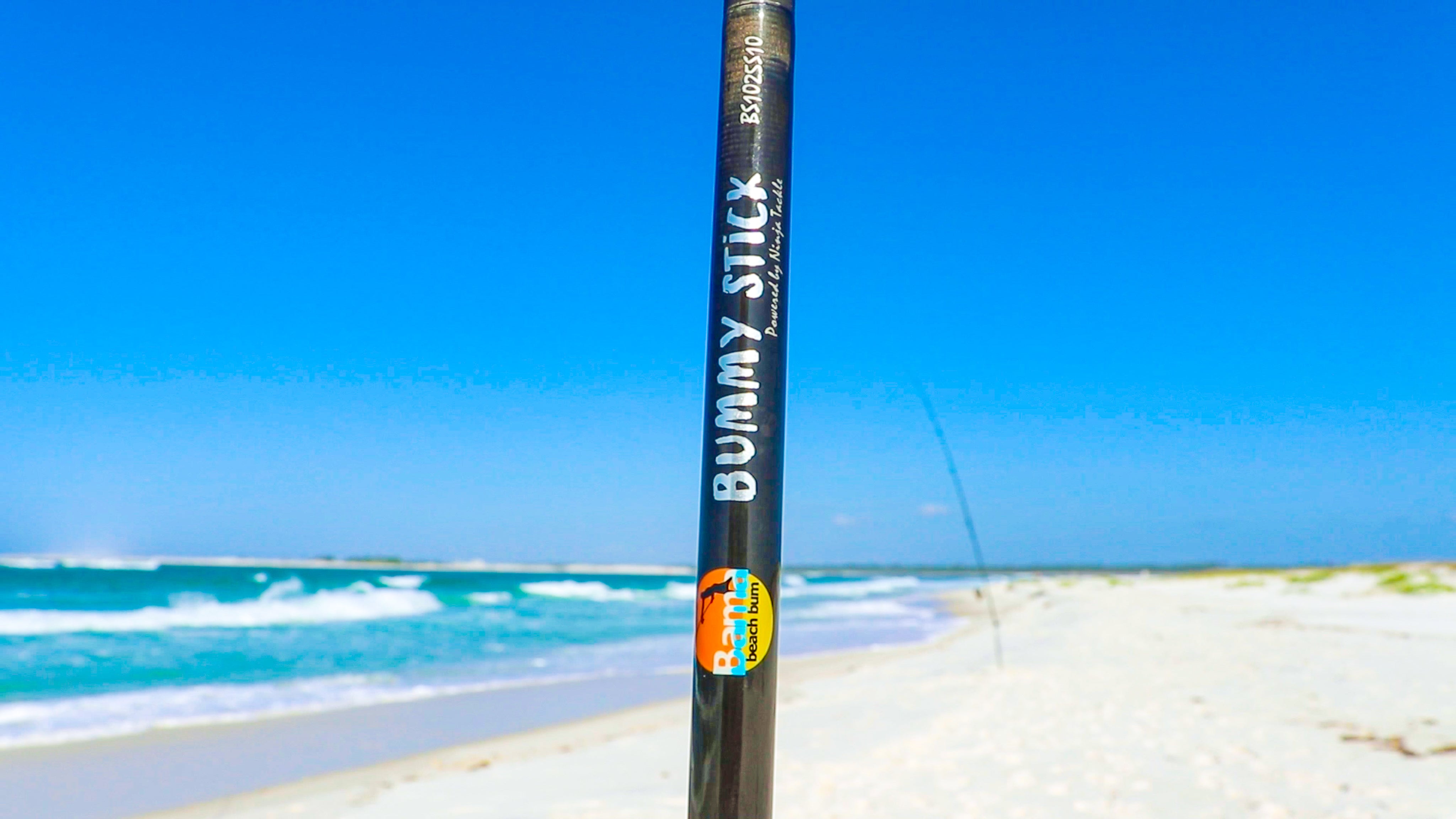 Bama Beach Bum's - 10ft Bummy Stick Surf Rod – Salt Strong
