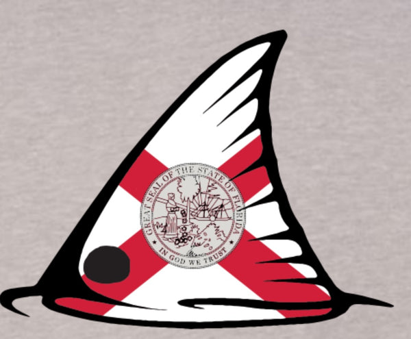 Limited Edition Florida Redfish Tail Flag T-Shirt