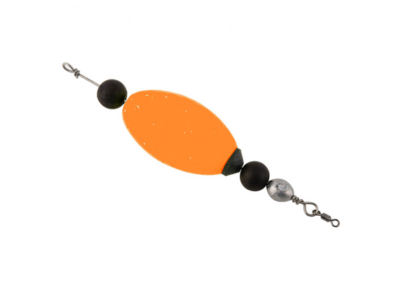 Four Horsemen Tackle Oval Popper Orange