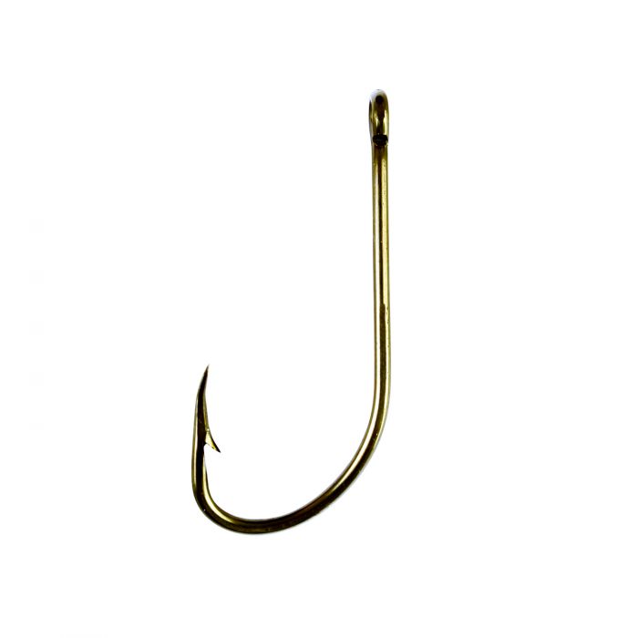 Qty 6 Size 8 Eagle Claw Plain Shank Snell 031-8 Fishing Hooks