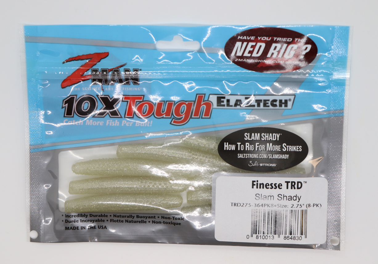 2.5 trd fishing lure Z-Man Slam Shady Finesse TRD