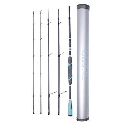 Toadfish Stowaway Travel Spinning Rods