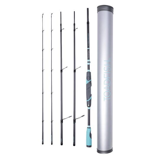 Toadfish Stowaway Travel Spinning Rods